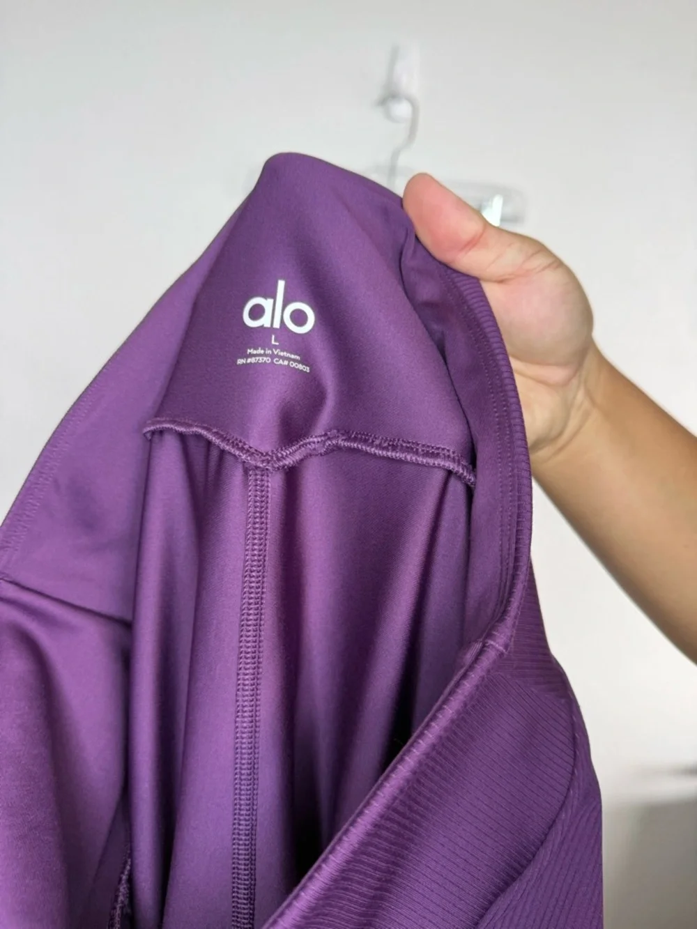 ALO Yoga Ribbed Airlift 7/8 Enchanted Leggings